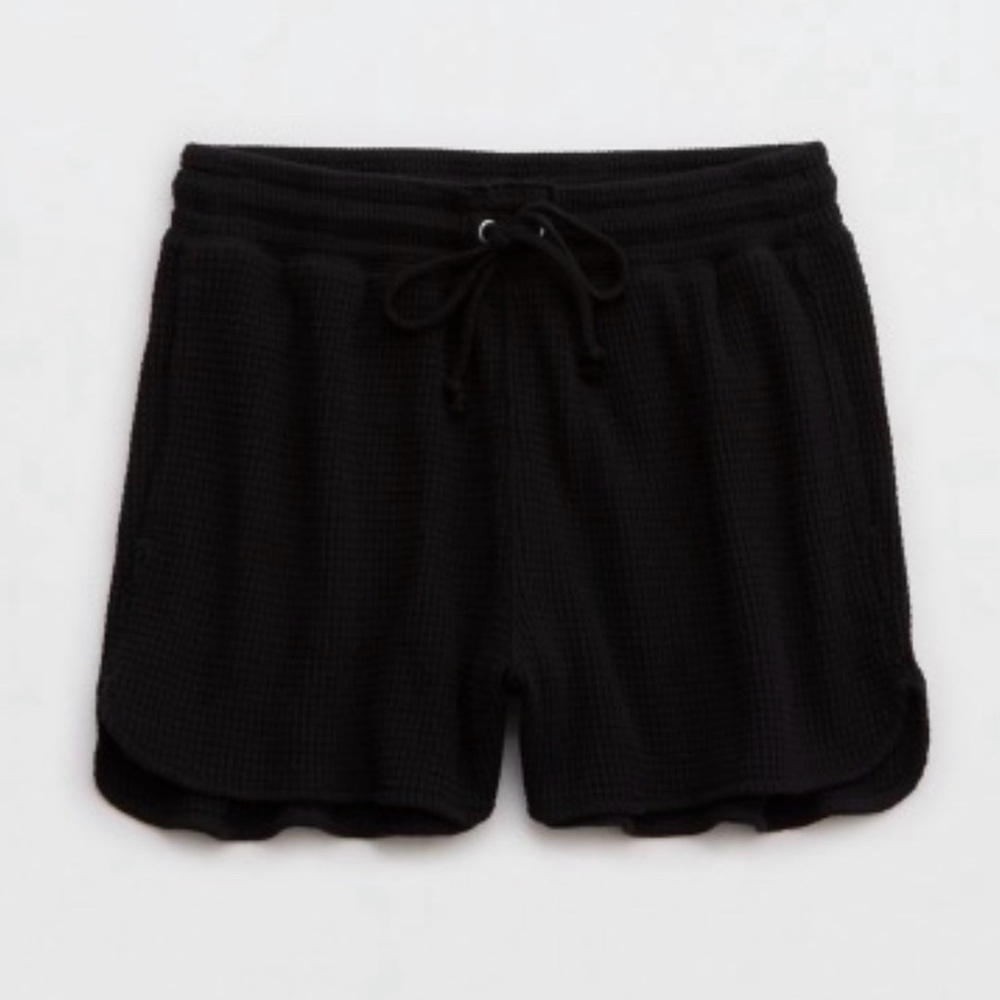Lumber Jane High Waisted Waffle Women's Shorts